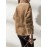 Drawstring Teddy Coat, Casual Zip Up Long Sleeve Warm Outerwear, Women's Clothing