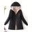 Zip Up Solid Hooded Coat, Casual Long Sleeve Winter Warm Outerwear, Women's Clothing