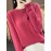 Solid Crew Neck Wool Sweater, Casual Long Sleeve Cozy Basic Sweater, Women's Clothing